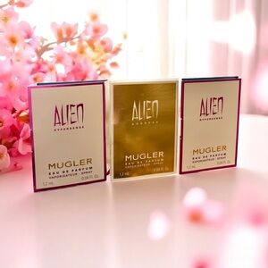 ⚫️ Mugler Fragrance Bundle Alien Hypersense Alien Goddess 3 Pieces 1.2 ml each